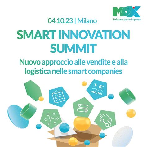 Smart Innovation Summit 2023: Logistica & Vendite, Open Milano, 4 ...