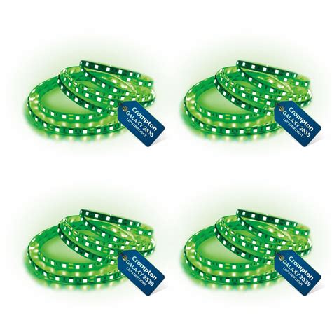 Buy Crompton 5 Meter Strip Light Green 300 LEDs (Pack of 4) (Without ...