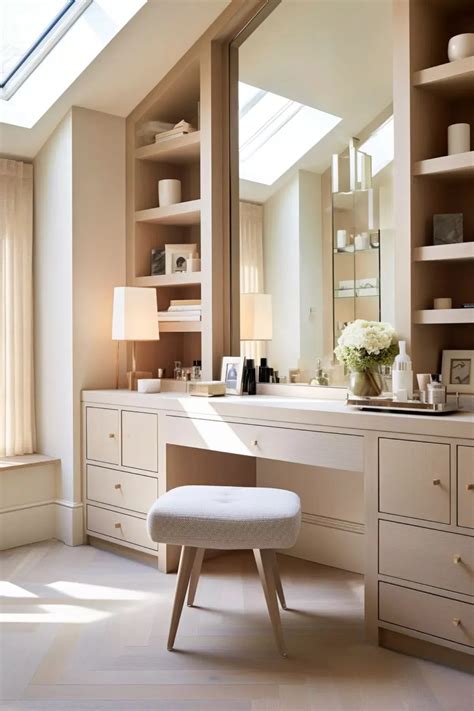 Built-In Dressing Table Ideas: How to Create the Ideal Vanity Table - Melanie Jade Design ...