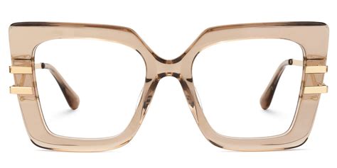 Designer Poutine Glasses in Mixed-Materials Full-frame