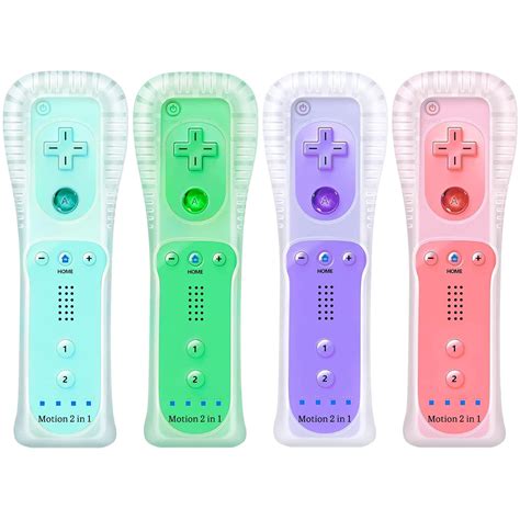 Amazon.com: KDYGPDCT Wii Controller 4 Pack, Wii Motion Plus Controller ...