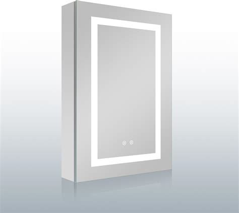 WELLFOR LED Lighted Medicine Cabinet with Defog India | Ubuy