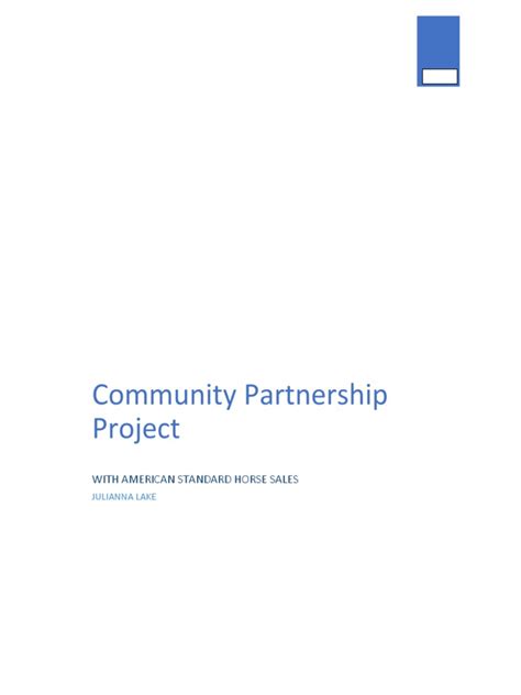 Community Partnership Project 的图像结果