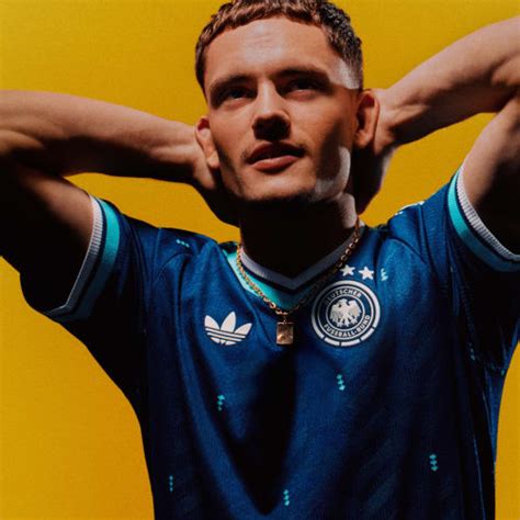 adidas Germany 26 Away Authentic Jersey - Blue | adidas India