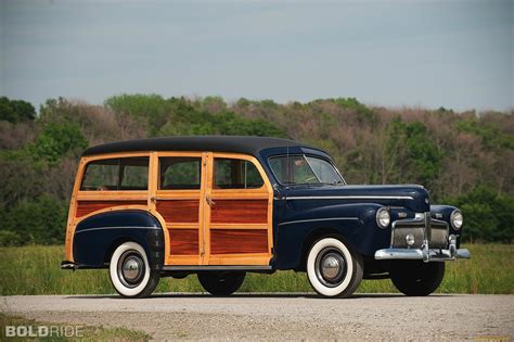 1942, Ford, Super, Deluxe, Woody, Station, Wagon, Classic, Cars, Retro Wallpapers HD / Desktop ...