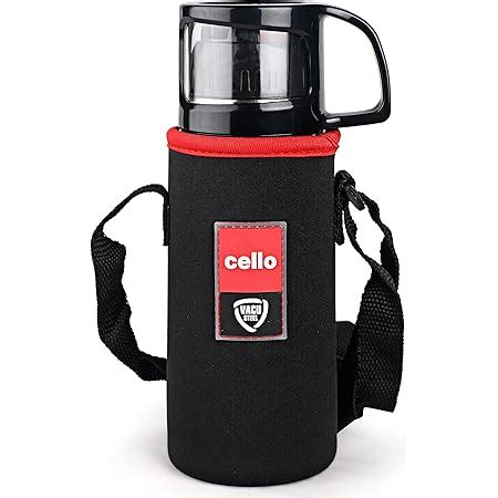 Buy Cello Instyle Stainless Steel Flask, 500 ml, Red Online at Low ...