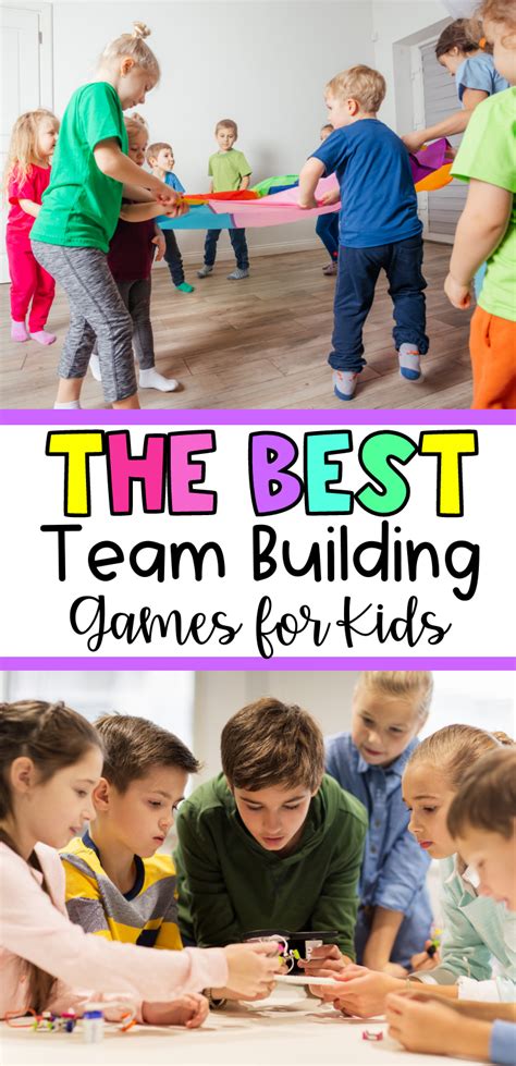 Teamwork Activities for Kids 的图像结果