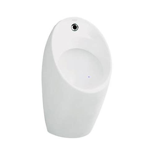 Kohler Patio Touchless urinal with rear inlet in white 1L with ...