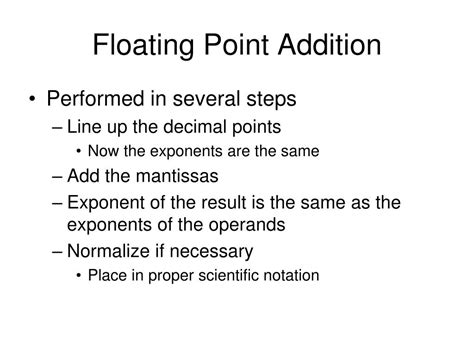 Image result for Floating Point Addition and Subtraction