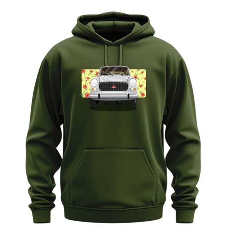 Chris Cross x Wheellustration Merchandise | Fiat Premier Padmini Hoodie