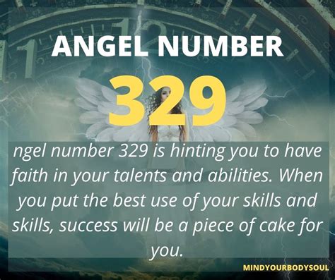 ANGEL NUMBER 329: MEANING AND SYMBOLISM - Mind Your Body Soul