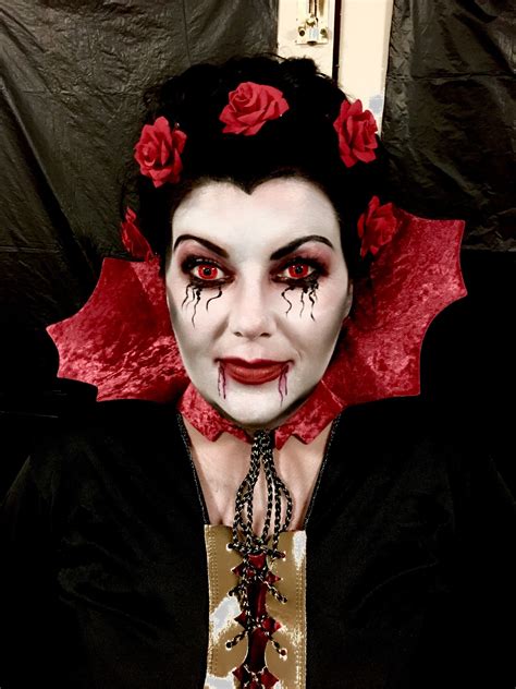 How To Face Paint A Vampire at Carolann Ness blog