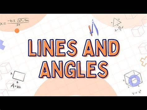 Lines and Angles Video Lecture - Mathematics for Class 6