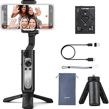 Hohem iSteady X - 3-Axis 259g Lightweight Smartphone Gimbal Foldable ...