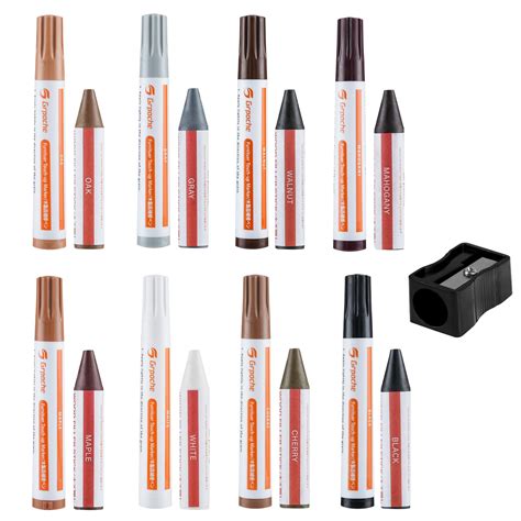 Amazon.com: Furniture Markers Touch Up, 17 Pcs Wood Furniture Repair ...
