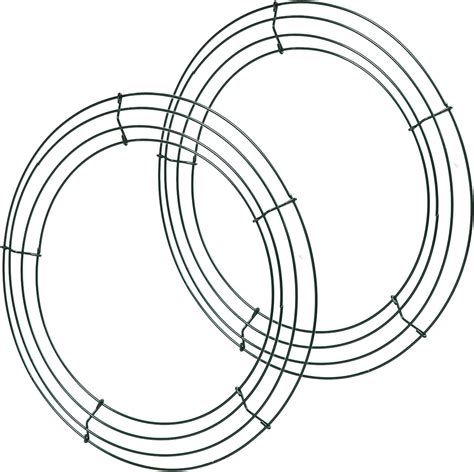 Amazon.com: 6 Pack Metal Wire Wreath Frame, 8 inch Round DIY Floral ...