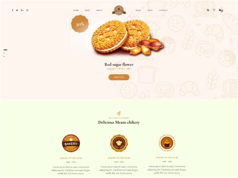 Image result for Bakery Website Design HTML CSS
