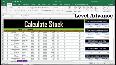 Image result for Excel Formulas for Stocks