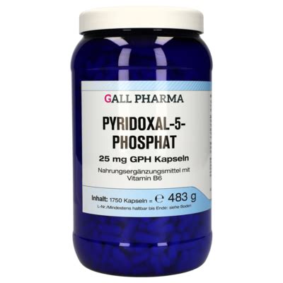 Pyridoxal-5-phosphat 25 mg GPH Kapseln [5999847]-Gall-Pharma GmbH ...
