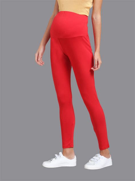 Red Maternity Leggings – LYRA