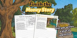Story Wheel Template- Writing Prompt