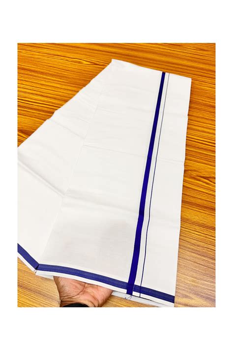 15% OFFER!! KaithariKada 100% Cotton PURE WHITE SINGLE Mundu/Dhoti-40X ...