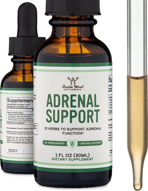 Amazon.com: Adrenal Support Supplements (Liquid Drops) - 10 Organic ...