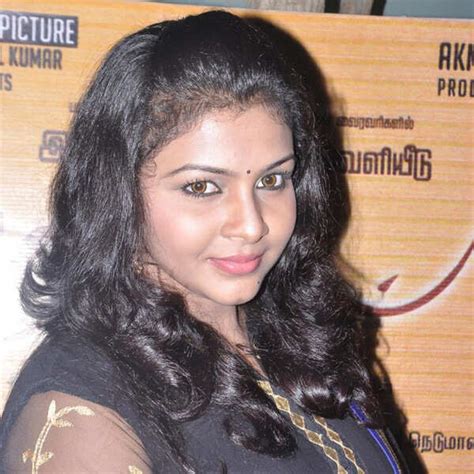Saranya Nag arrives for the audio launch of Tamil movie Eera Veyil