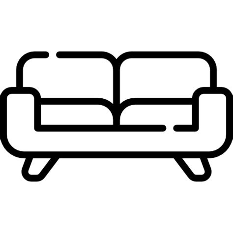 Couch - Free furniture and household icons