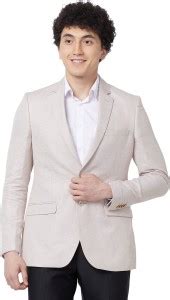 Raymond Self Design Single Breasted Formal Men Blazer - Buy Raymond ...