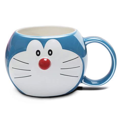 Buy Doraemon Cartoon Ceramic Cup Mug, Water Cup Coffee Milk Tea Ceramic ...
