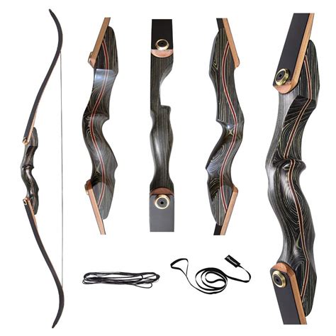 Buy Deerseeker Archery 60" Takedown Recurve Bow Traditional Bows ...