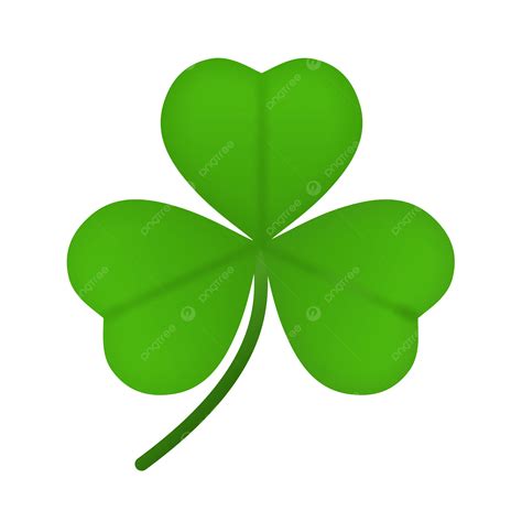 3 Leaf Clover Clipart 3 LEAF CLOVER SHAMROCK Single Color Transfer
