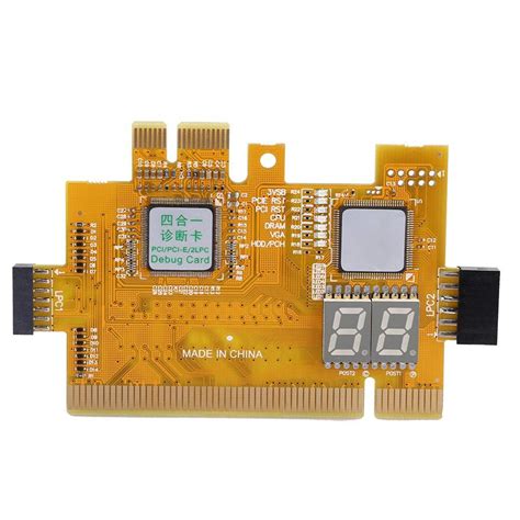 Amazon.in: Buy 4‑in‑1 Multi-Function PCI-E Desktop Diagnostic Card ...