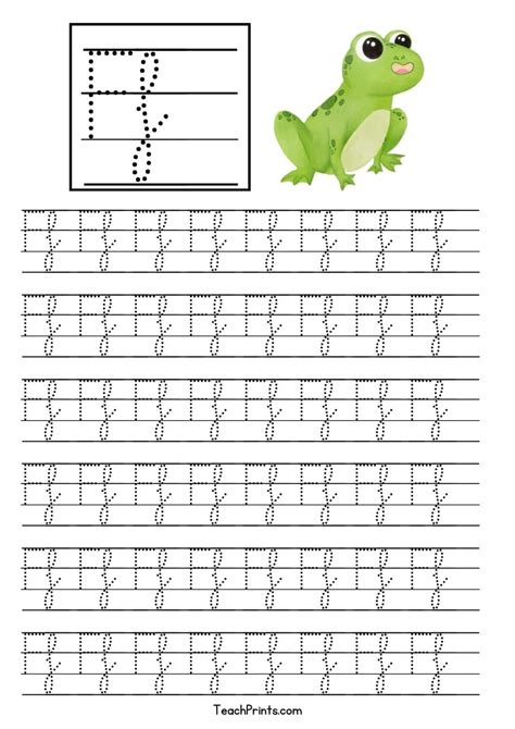 9 Cursive F Tracing Worksheets - Free Printables - 🍎 Teach Prints