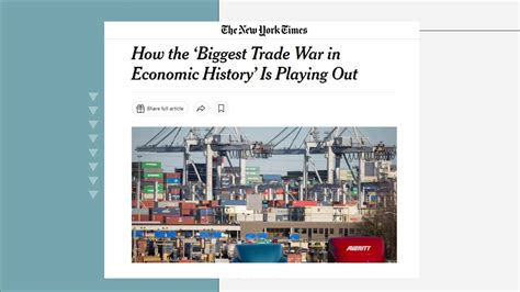 AP Research Presentation on US China Trade Conflict | PDF