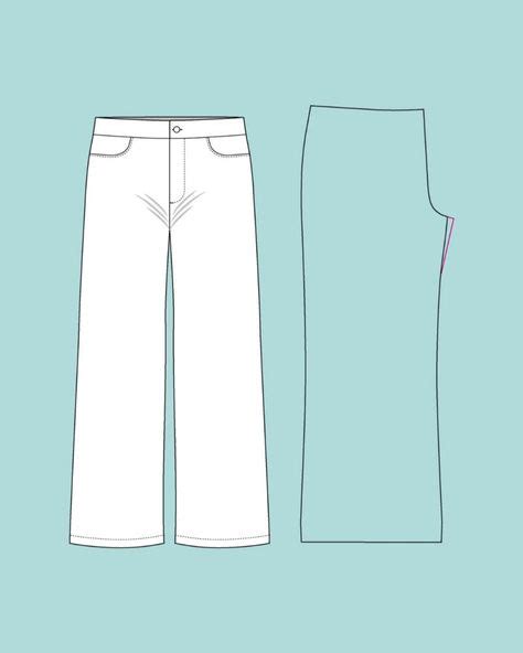 How to Alter Pants Pattern 的图像结果
