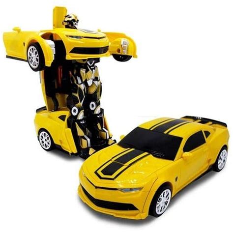 Goods Collection Transformer Robot Car (Yellow) : Amazon.in: Toys & Games