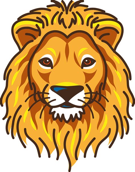 Lion Clipart Face