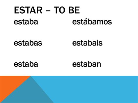 PPT - The Imperfect Tense: Irregular Verbs PowerPoint Presentation ...