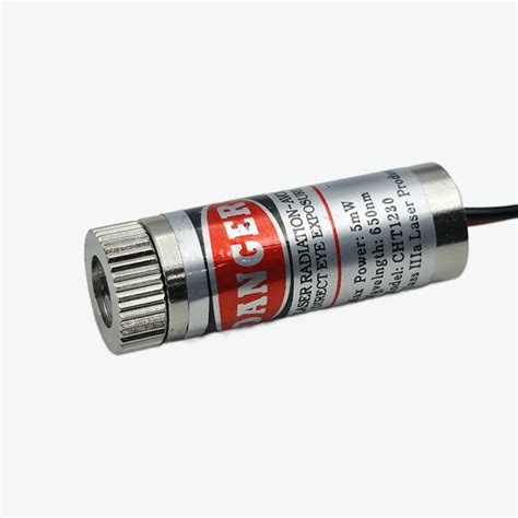 CHT1230 12mm 5mW Straight Line Laser Module with Adjustable Line Focus ...
