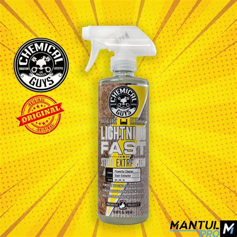 Chemical Guys Lightning Fast Carpet and Upholstery Stain Extractor, 16 ...
