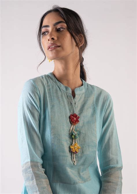 Golna Textile Floral Buttons