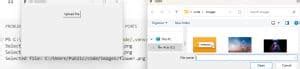 Image result for Upload Image Tkinter Python