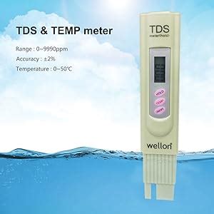 Wellon Digital TDS Meter for Water Testing – High Accuracy, Pocket Size ...