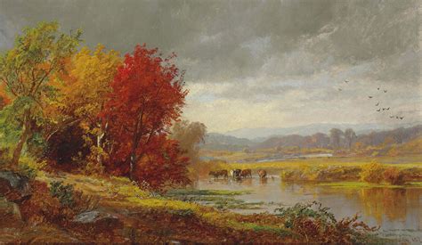Jasper Francis Cropsey | Hudson River School painter | Tutt'Art ...