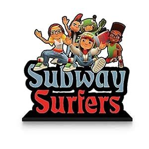 Buy Regalocasila Table Décor Subway Surfers Wooden Quote Best Showpiece ...