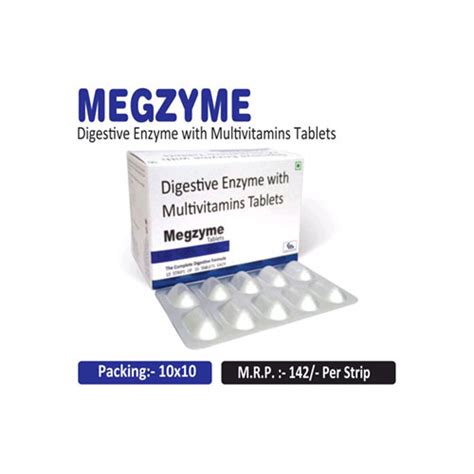 Fungal Digestive with Multivitamins Tablets Medblend Pharmaceutical Pr