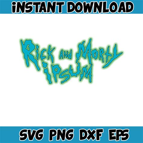 Rick and Morty svg Rick and Morty logo Rick and Morty png R | Inspire ...