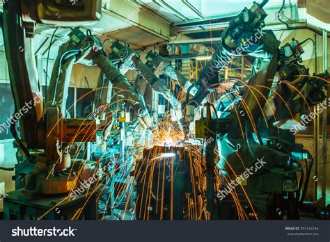 Image result for Assembly Line Robots